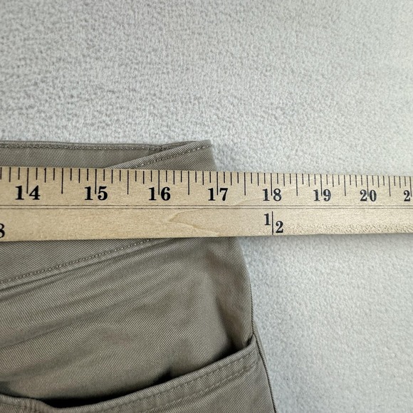 Flint and Tinder Pants Mens 33 Khaki 365 Slim Fit Stretch Chino Casual 5 Pocket - Picture 10 of 14